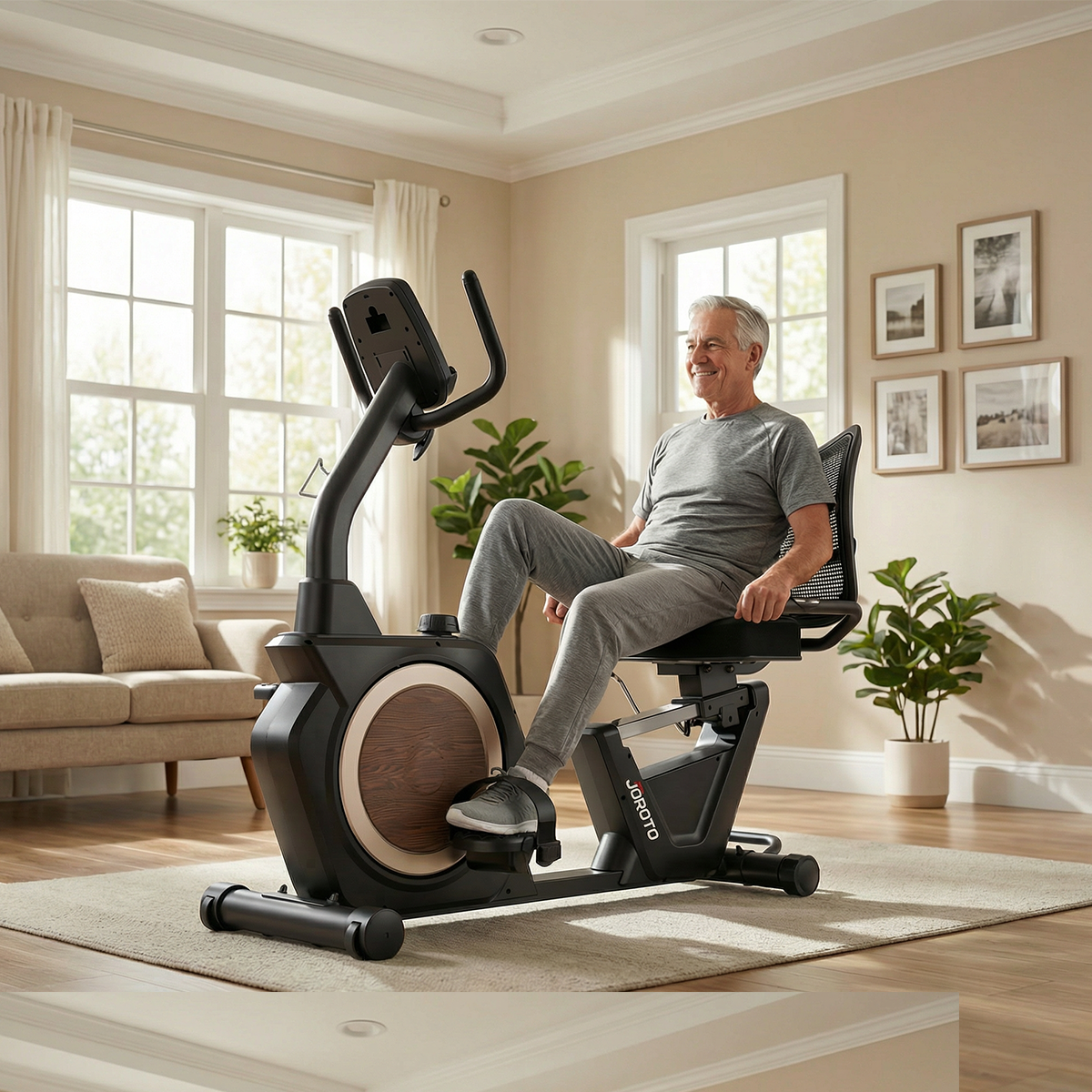 JOROTO JH50 Vélo Relax – 181 kg, <10 dB