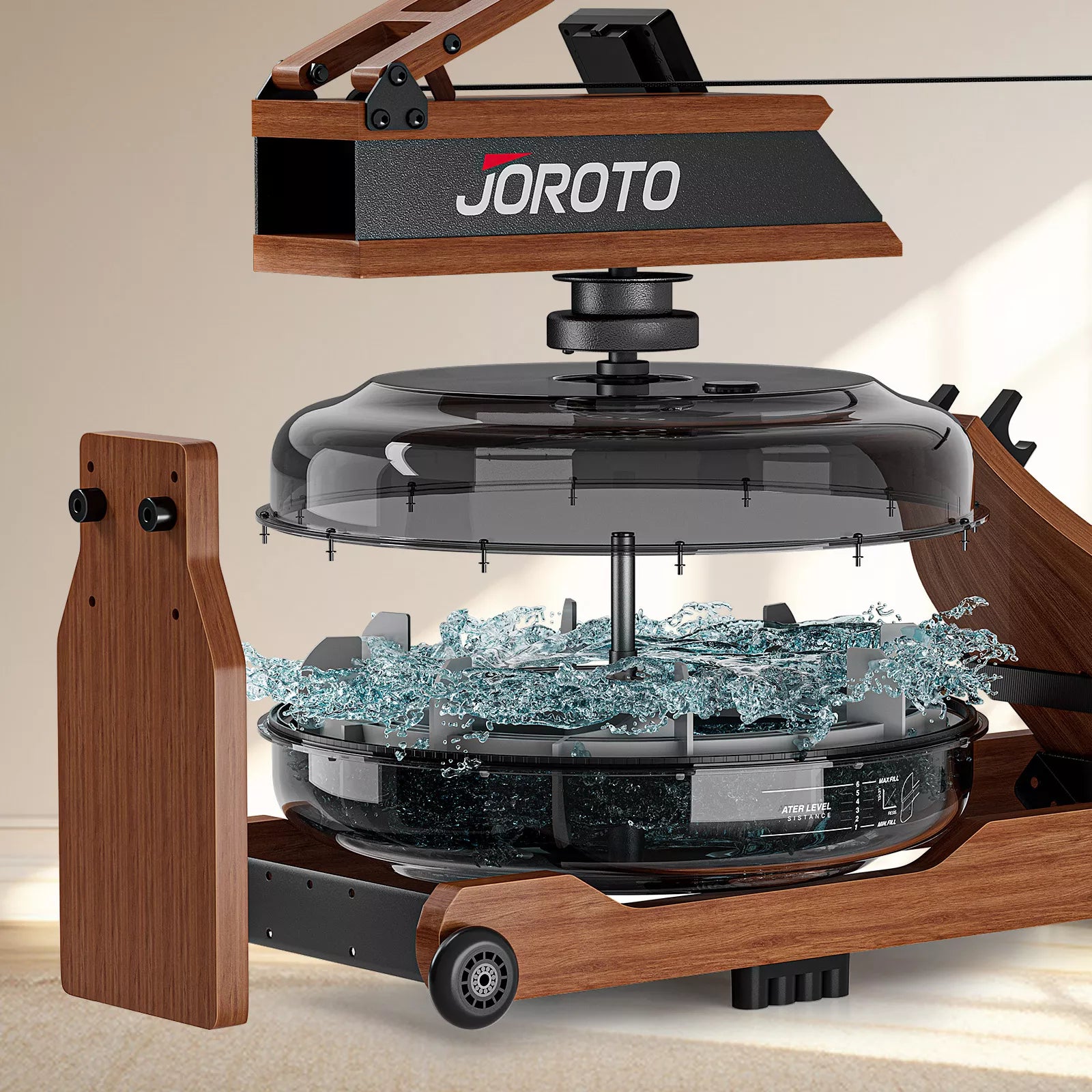 JOROTO MR380 – Rameur à résistance à eau