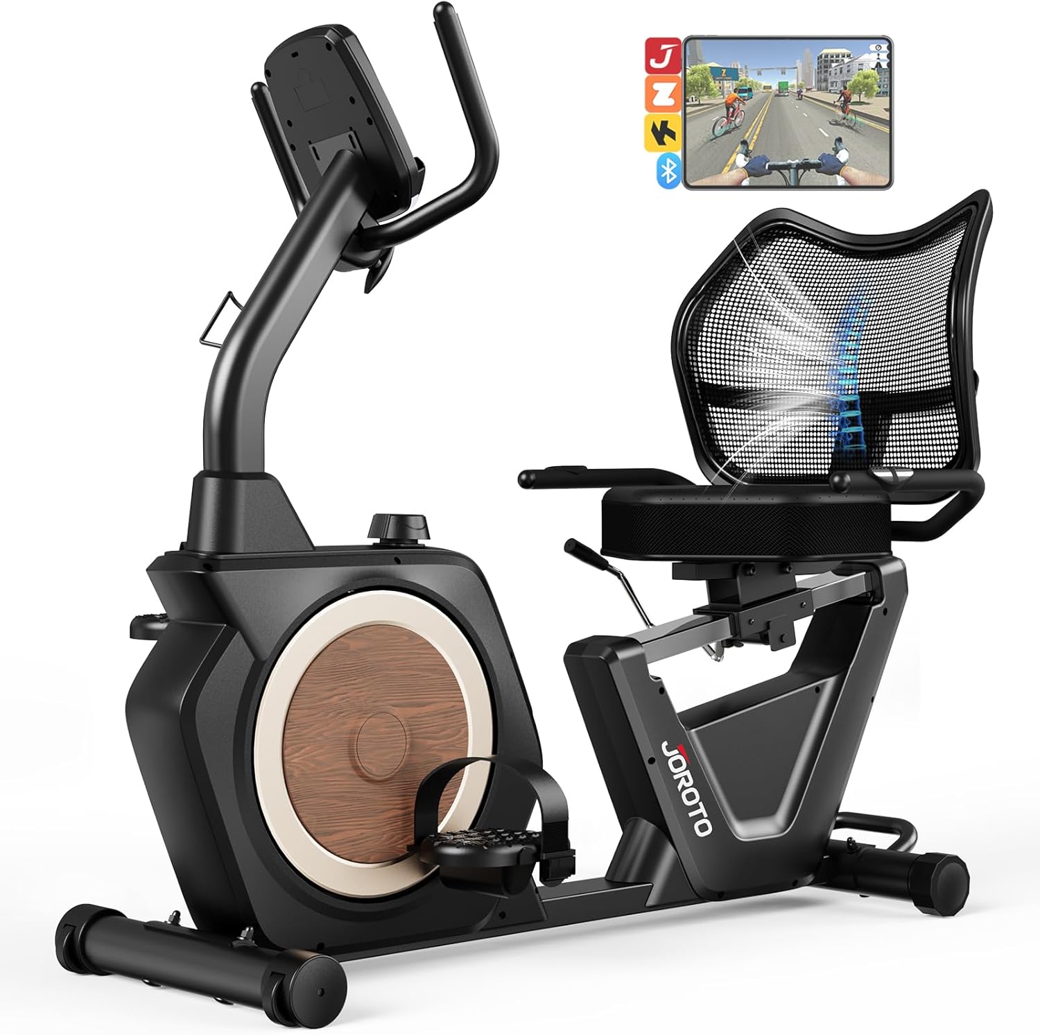 JOROTO JH50 Vélo Relax – 181 kg, <10 dB