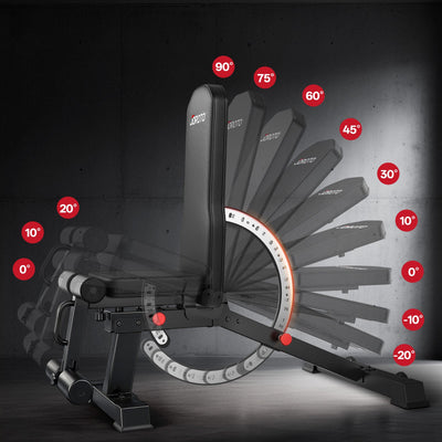 JOROTO MD65 Banc de Muscu – 800 kg, 9 Dossiers