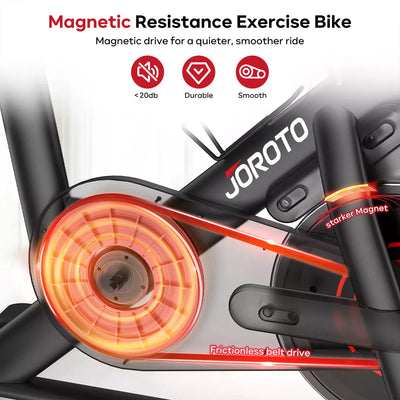 JOROTO JK10 Vélo d'Appartement – Résistance Magnétique