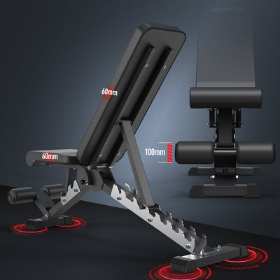 JOROTO MD60 Banc de Muscu Réglable – Pliable Rapidement