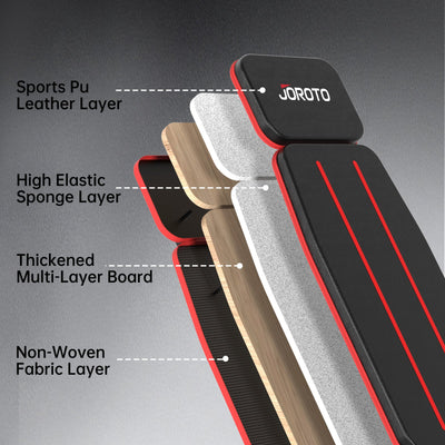 JOROTO MD55 Banc 6-en-1 – Légère & Pliable Sous Lit