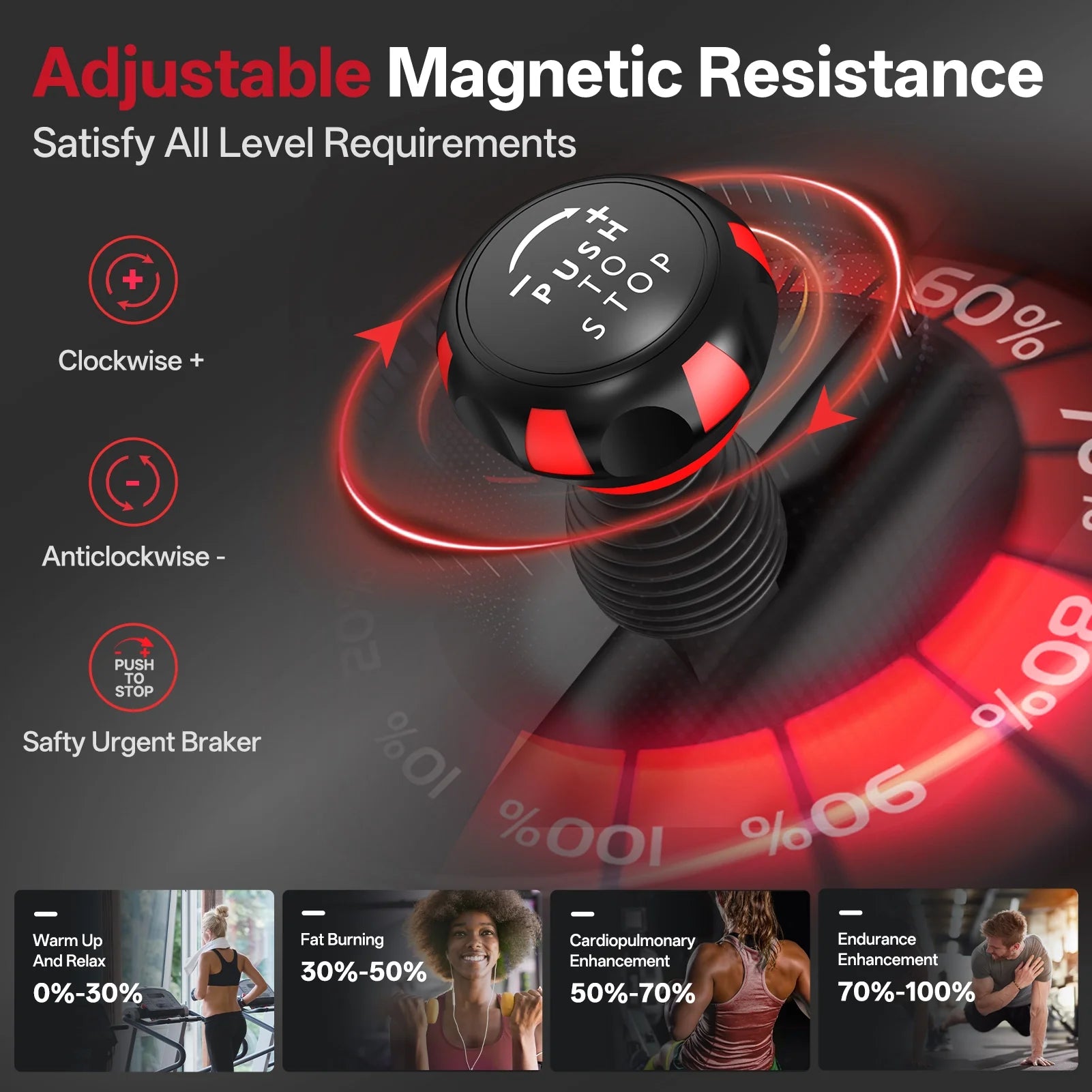 JOROTO X2PRO Vélo d’appartement Bluetooth Connecté