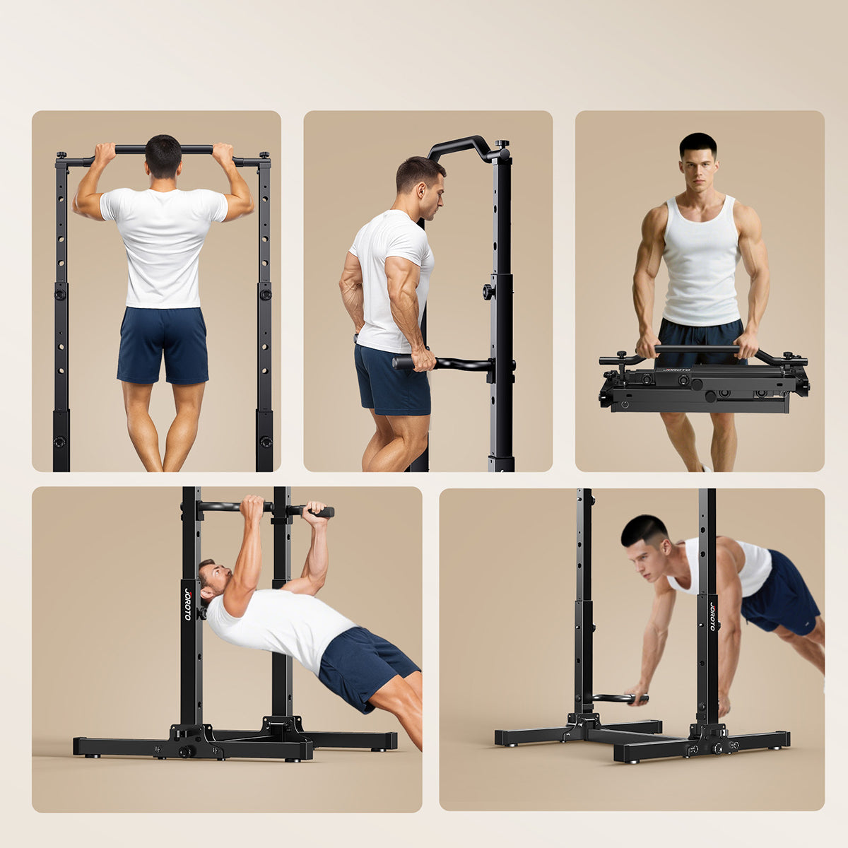 JOROTO JU30 Tour de Musculation Pliable – 204 kg