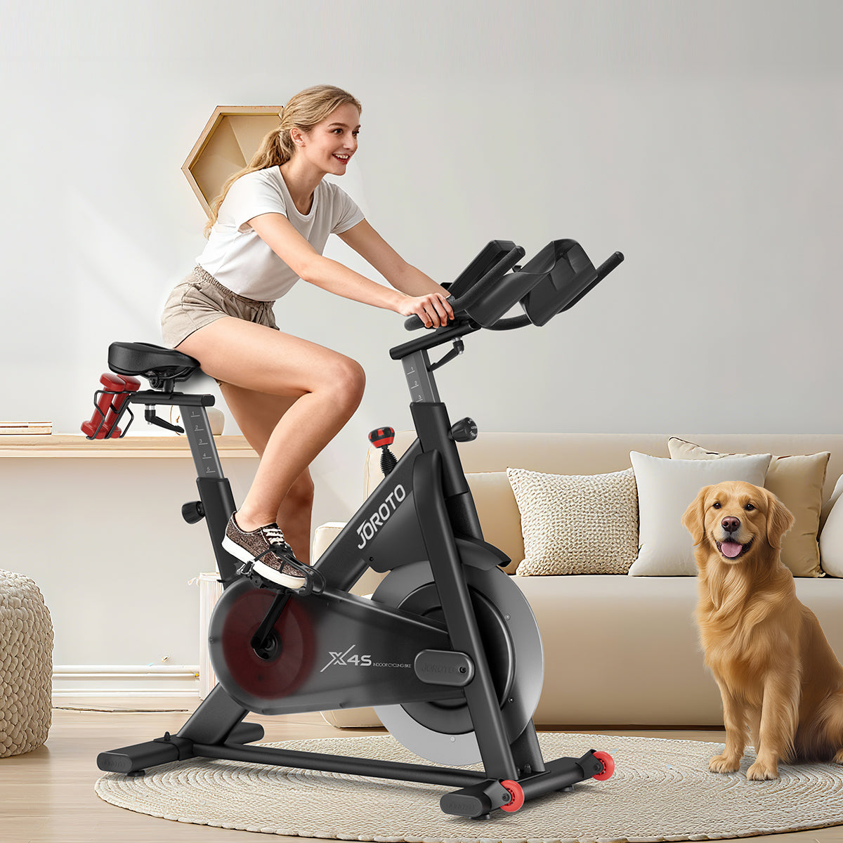 JOROTO X4S Vélo d’appartement Bluetooth Intelligent