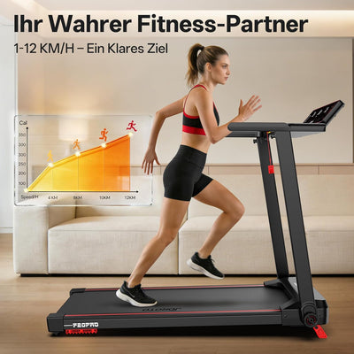 JOROTO F20PRO Tapis Roulant Pliable – 8% Incline