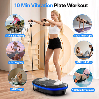 JOROTO JV80 Plateforme Vibrante 4D – 200 kg + APP Offert