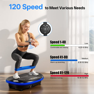 JOROTO JV80 Plateforme Vibrante 4D – 200 kg + APP Offert