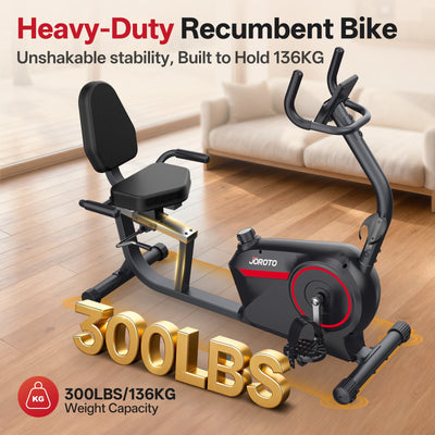 JOROTO JH30PRO Vélo Semi-Allongé d'Appartement – Confort & Rééducation