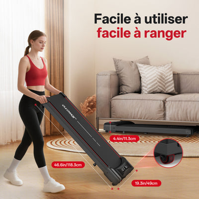 JOROTO JW20 Tapis Roulant 3-en-1 – 140 kg Silencieux