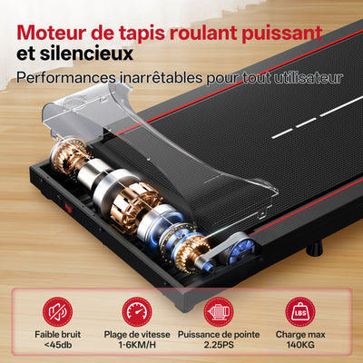 JOROTO JW20 Tapis Roulant 3-en-1 – 140 kg Silencieux
