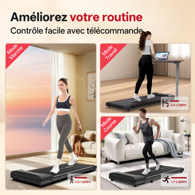 JOROTO JW20 Tapis Roulant 3-en-1 – 140 kg Silencieux