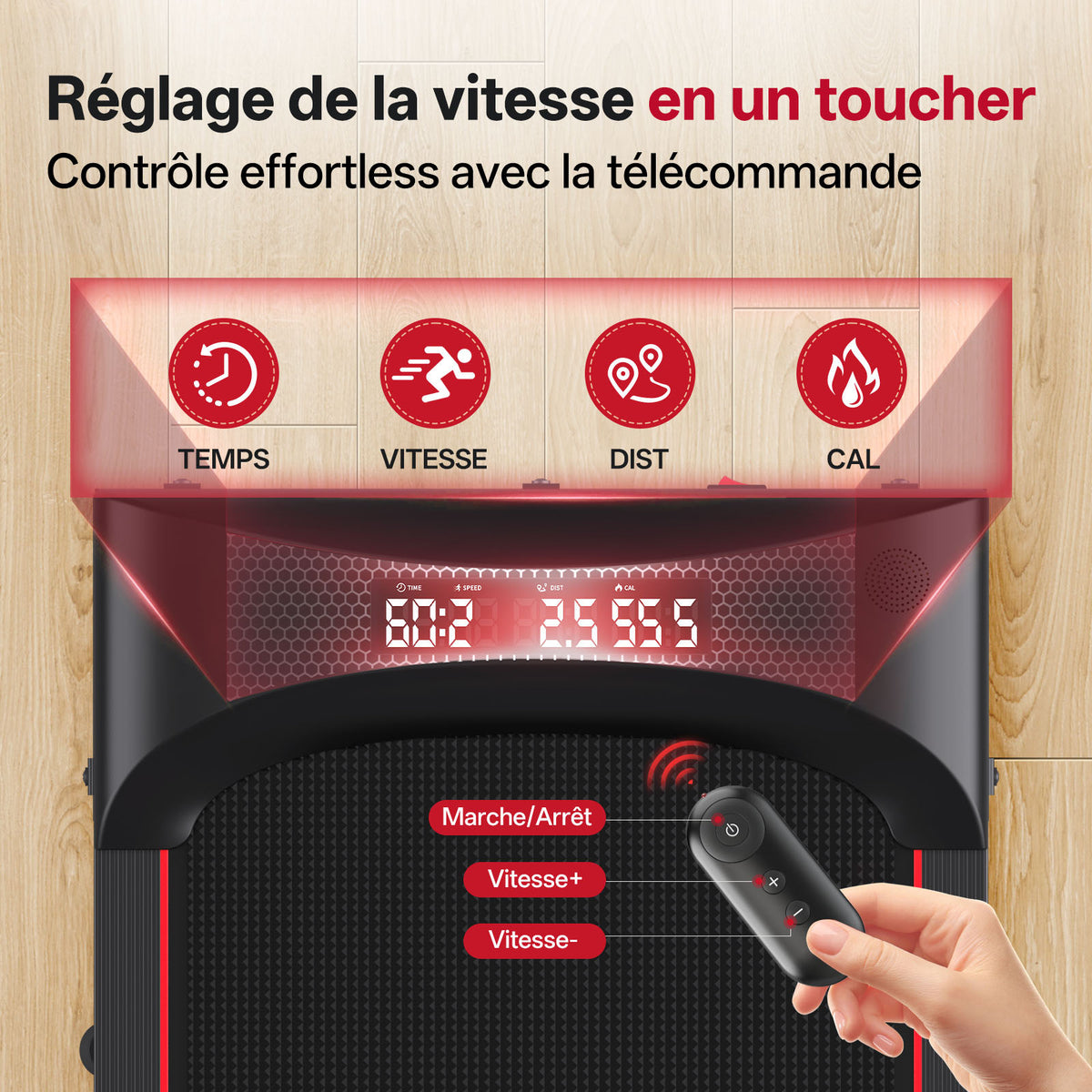 JOROTO JW20 Tapis Roulant 3-en-1 – 140 kg Silencieux