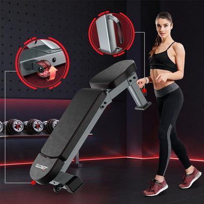JOROTO MD80 Banc de Muscu Elite – 590 kg Sécurité