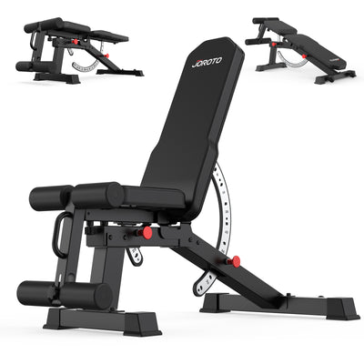 JOROTO MD65 Banc de Muscu – 800 kg, 9 Dossiers