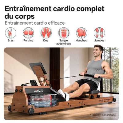 JOROTO MR280PRO – Rameur à résistance à eau