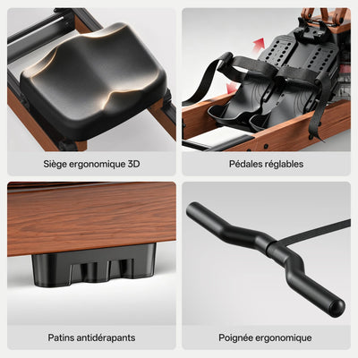 JOROTO MR280PRO – Rameur à résistance à eau