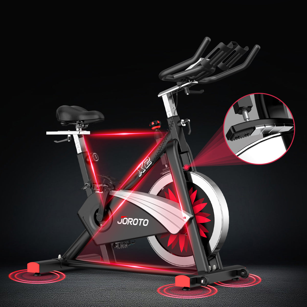 JOROTO X2 Vélo d’appartement Magnétique
