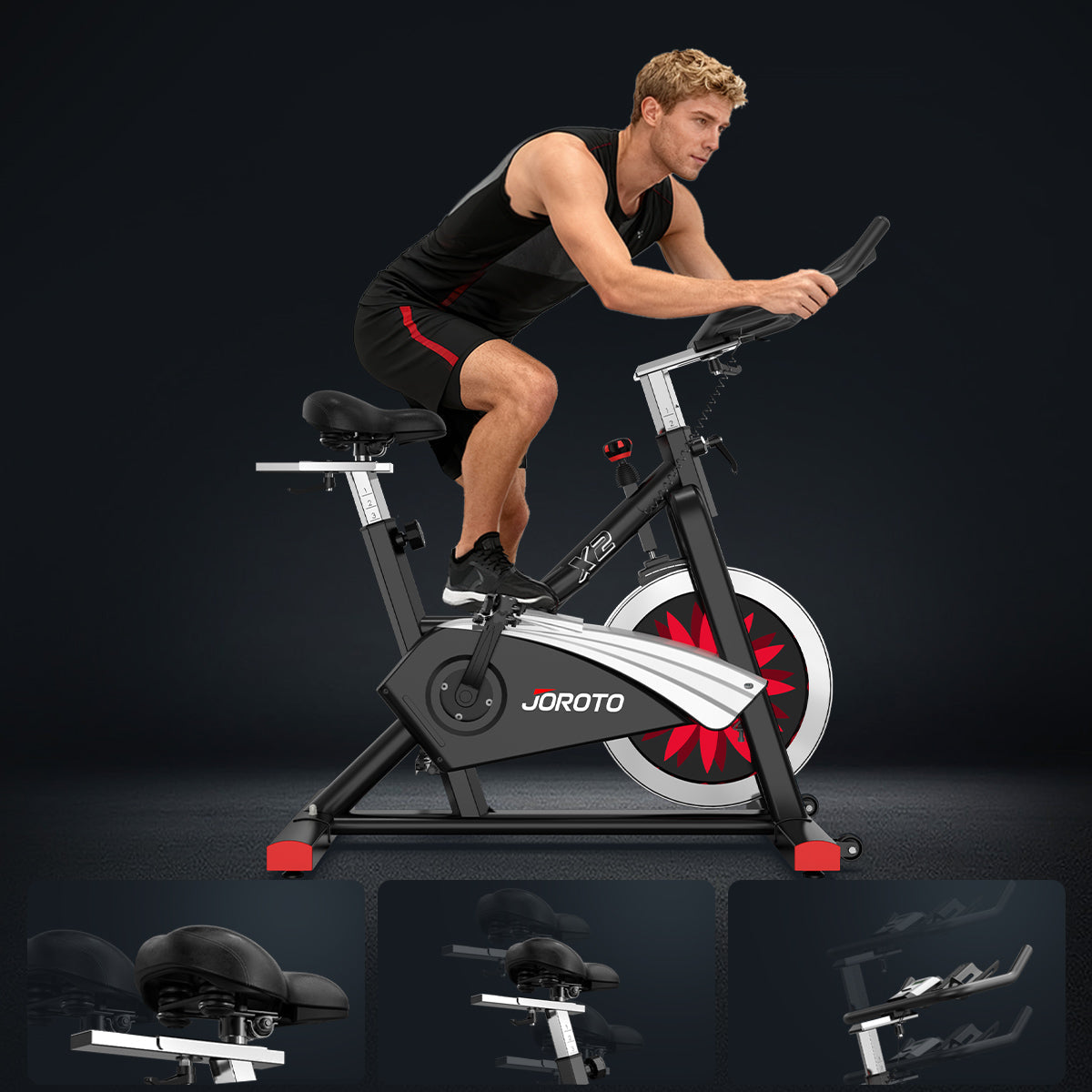 JOROTO X2 Vélo d’appartement Magnétique