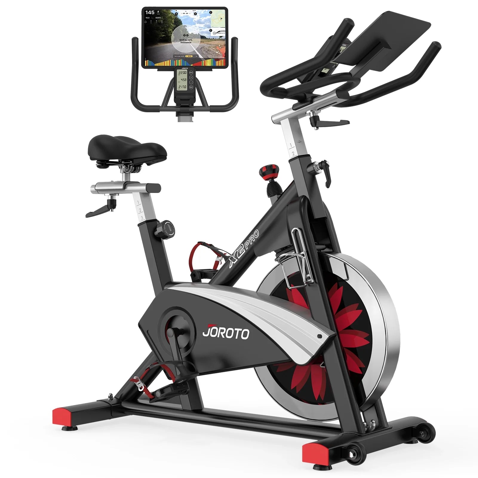 JOROTO X2PRO Vélo d’appartement Bluetooth Connecté