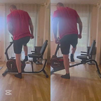 JOROTO JH30PRO Vélo Semi-Allongé d'Appartement – Confort & Rééducation