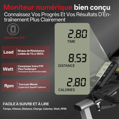 JOROTO X2PRO Vélo d’appartement Bluetooth Connecté